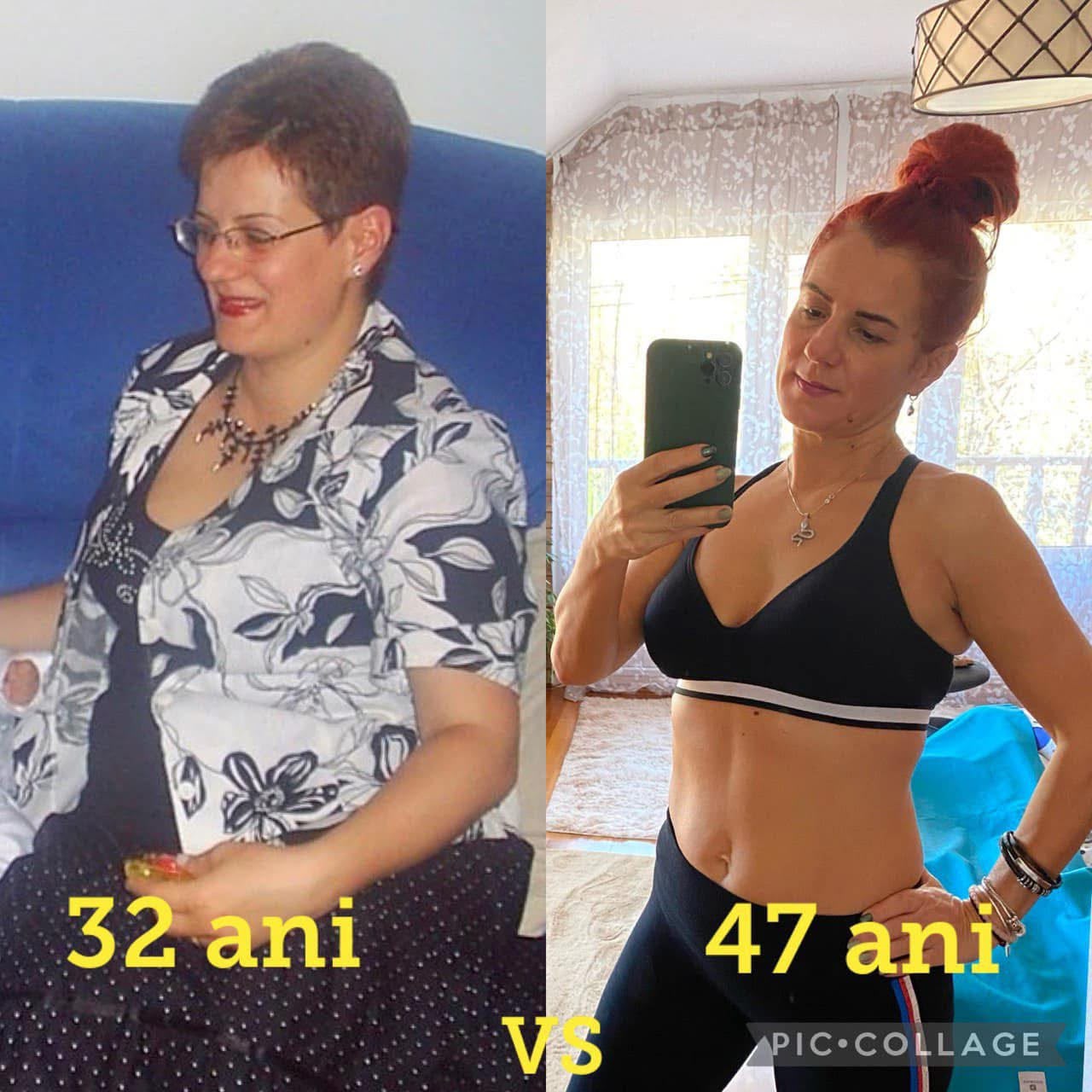 Transformare înainte și după