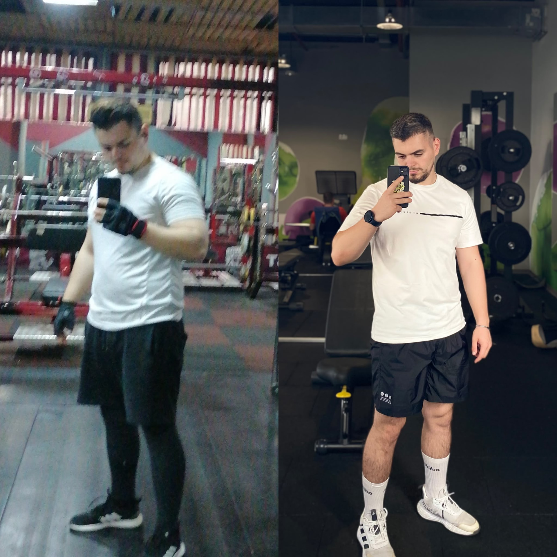 Transformare înainte și după